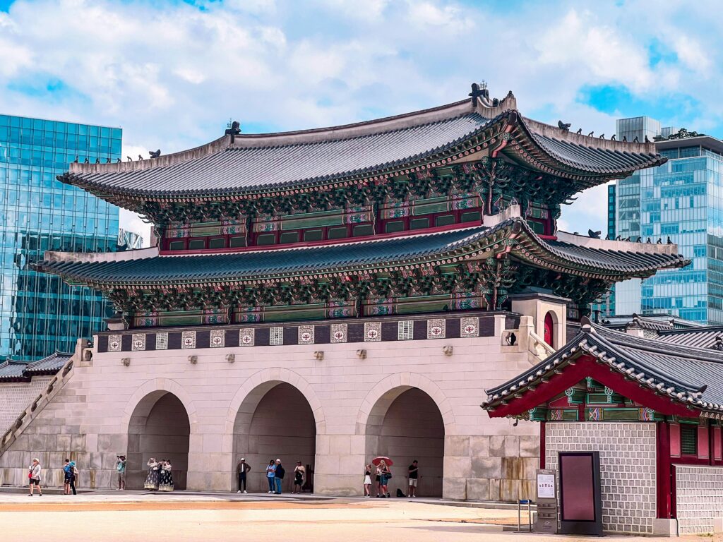 Gwanghwamun Square, the site of BTS's 2026 comeback concert