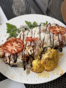 Cheese-Loaded Eggplant Pizza