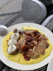Crispy Chicken Roast with Soft Couscous
