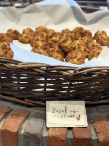 butter scone & Tray